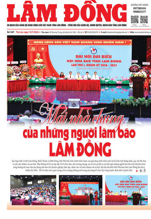 Báo Lâm Đồng (mới) số 347