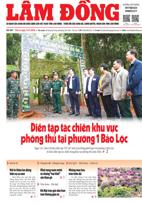 Báo Lâm Đồng (mới) số 351