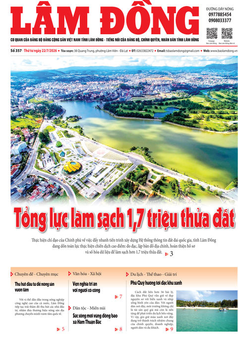 Báo Lâm Đồng (mới) số 357