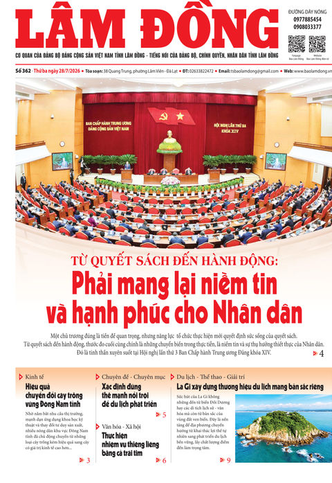 Báo Lâm Đồng (mới) số 362