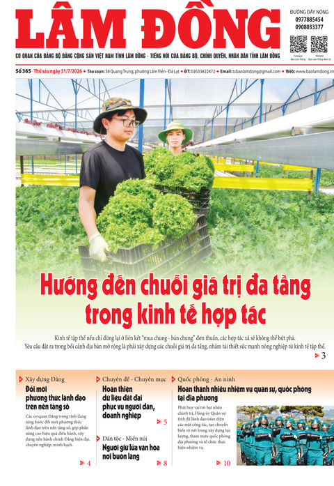 Báo Lâm Đồng (mới) số 365