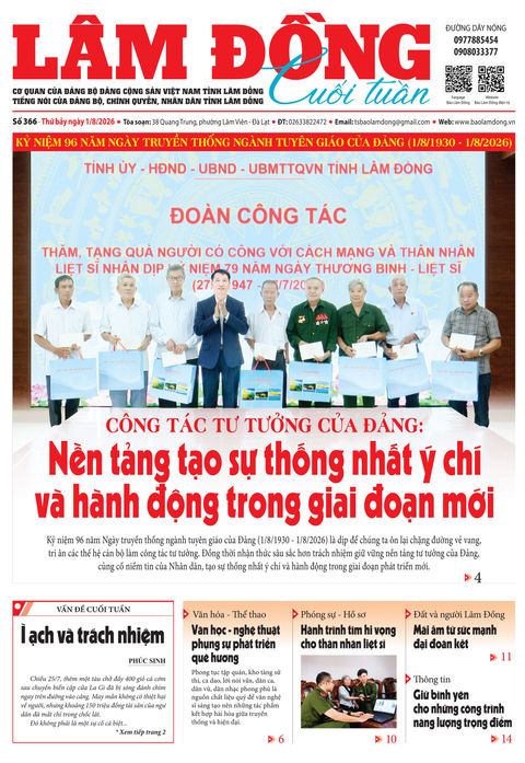 Báo Lâm Đồng (mới) số 366