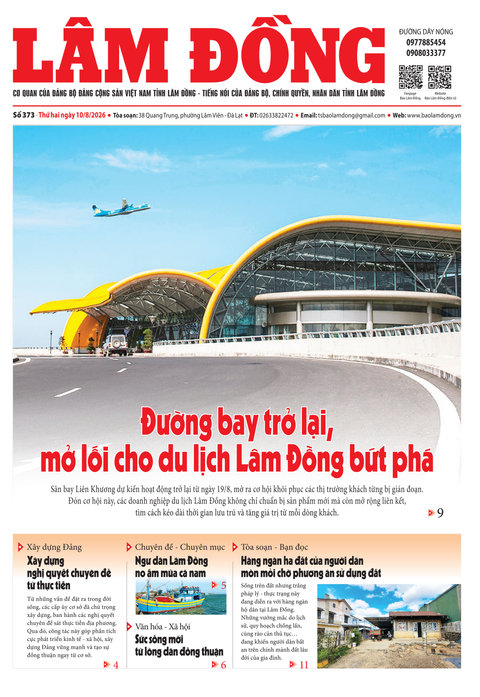 Báo Lâm Đồng (mới) số 373