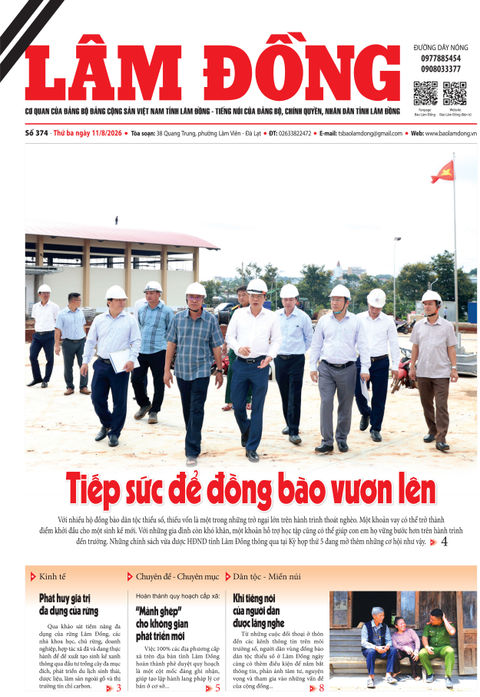Báo Lâm Đồng (mới) số 374