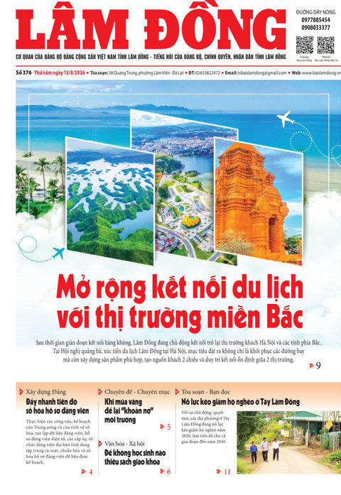 Báo Lâm Đồng (mới) số 376