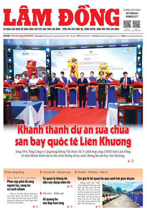 Báo Lâm Đồng (mới) số 382