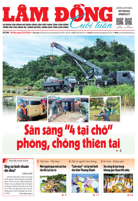 Báo Lâm Đồng (mới) số 384