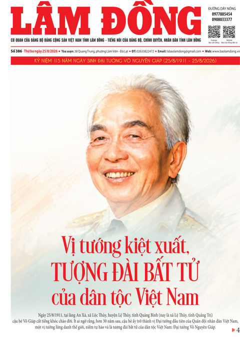 Báo Lâm Đồng (mới) số 386
