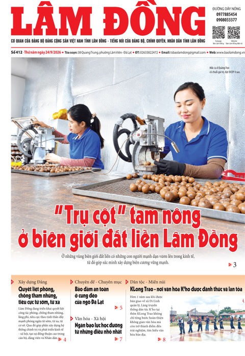 Báo Lâm Đồng (mới) số 412