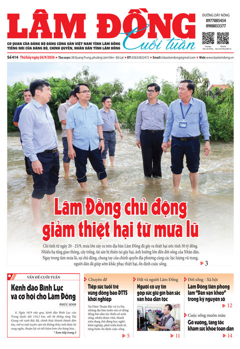 Báo Lâm Đồng (mới) số 414