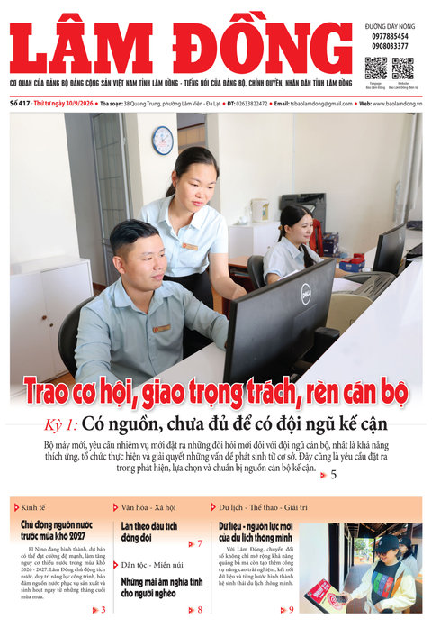 Báo Lâm Đồng (mới) số 417
