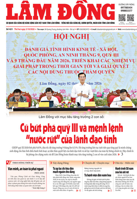 Báo Lâm Đồng (mới) số 421