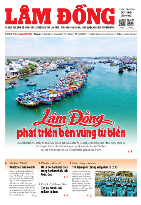 Báo Lâm Đồng (mới) số 423