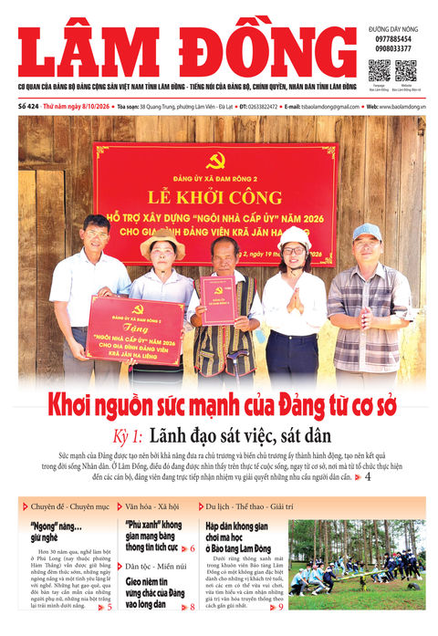Báo Lâm Đồng (mới) số 424