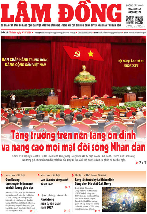 Báo Lâm Đồng (mới) số 425