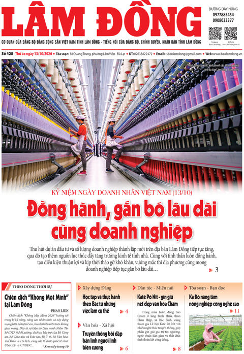 Báo Lâm Đồng (mới) số 428