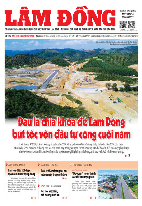 Báo Lâm Đồng (mới) số 430
