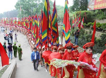 Phú Thọ tổ chức Lễ dâng hương tưởng niệm các Vua Hùng
