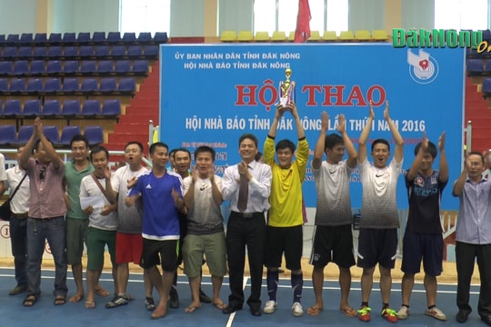 Hội thao Hội nhà báo tỉnh Đắk Nông lần thứ I năm 2016