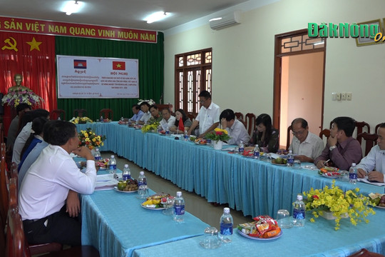 Hợp tác giữa Hội Nông dân tỉnh Đắk Nông và Sở Nông nghiệp tỉnh Mondulkiri