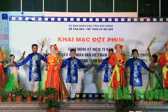 Khai mạc đợt phim kỷ niệm 73 năm ngày thành lập Quân đội nhân dân Việt Nam