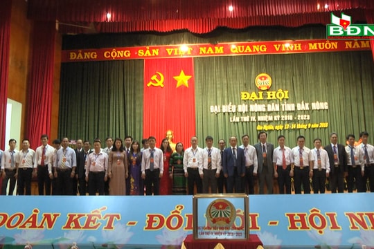 Đại hội đại biểu Hội Nông dân tỉnh Đắk Nông nhiệm kỳ 2018-2023