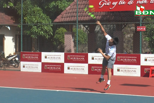 Gần 100 vận động viên tham gia Giải quần vợt tỉnh Đắk Nông lần thứ 9-Cúp Spec Hello