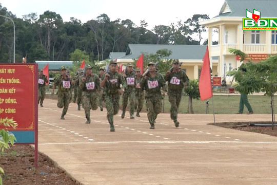 Hội thao thể dục thể thao lực lượng vũ trang tỉnh Đắk Nông năm 2019