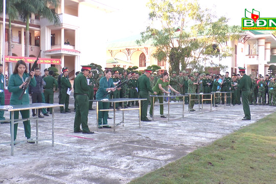 Hội thao chào mừng Ngày thành lập Quân đội Nhân dân Việt Nam