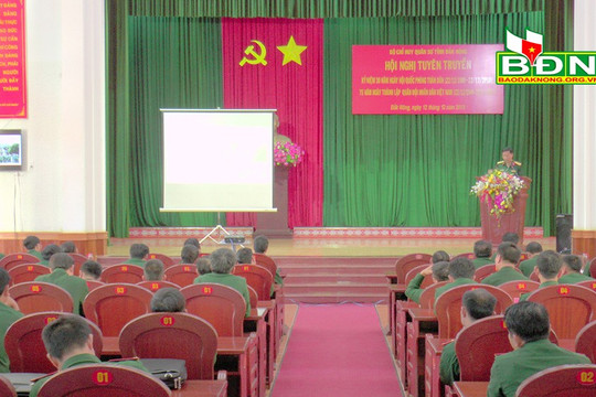 Thông tin tuyên truyền kỷ niệm 75 năm Ngày thành lập Quân đội Nhân dân Việt Nam
