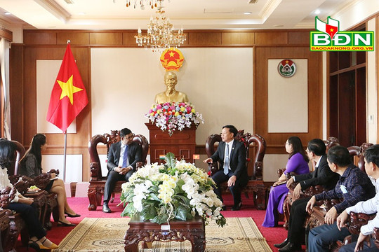 Lãnh đạo UBND tỉnh Đắk Nông tiếp Tổng Lãnh sự Ấn Độ tại TP. Hồ Chí Minh