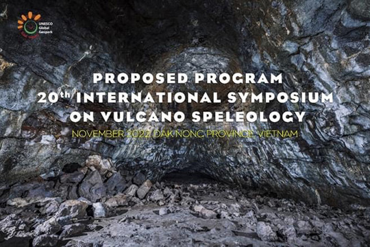 Đắk Nông sẽ đăng cai tổ chức Hội nghị quốc tế về hang động núi lửa lần thứ 20