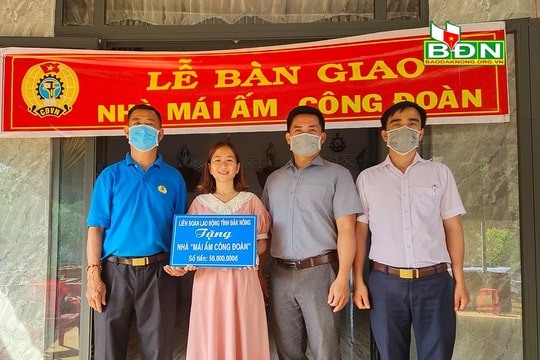 Quan tâm, chăm lo, bảo vệ quyền lợi cho đoàn viên, người lao động