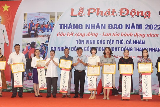 Lan tỏa lòng nhân ái, tình yêu thương