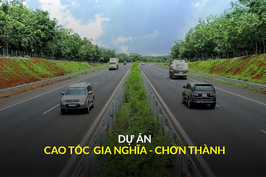 Vingroup và Techcombank được giao lập hồ sơ dự án đường cao tốc Gia Nghĩa - Chơn Thành