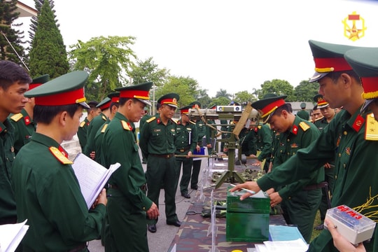 Lực lượng quân sự tỉnh phát huy sáng kiến cải tiến kỹ thuật