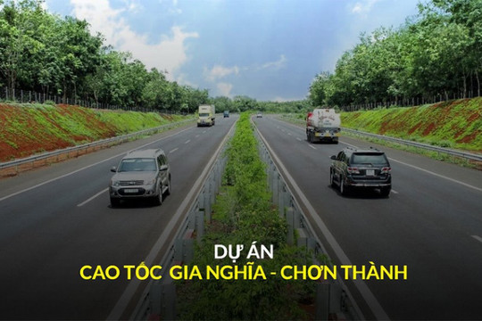 Ngăch nkra Nau kan cao tốc Gia Nghĩa - Chơn Thành