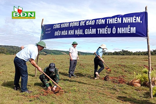 Huyện đoàn Tuy Đức tổ chức Lễ phát động trồng cây gây rừng