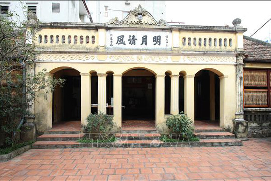 Di tích nhà cụ Nguyễn Thị An, nơi Bác Hồ từng ở và làm việc đón bằng Di tích quốc gia