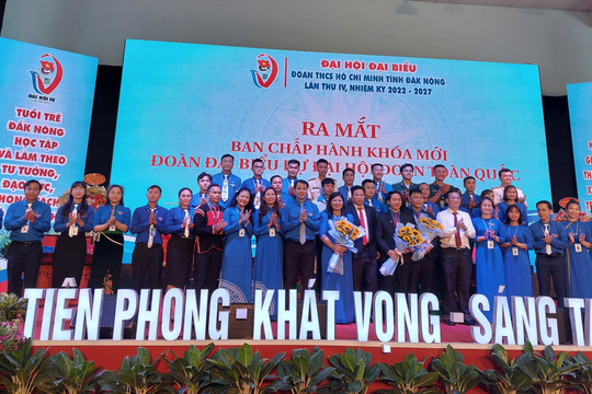 Đại hội đại biểu Đoàn TNCS Hồ Chí Minh tỉnh Đắk Nông thành công tốt đẹp