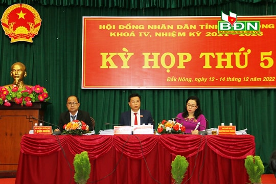 Kỳ họp thứ 5, HĐND tỉnh khóa IV tập trung xem xét, thông qua các dự thảo nghị quyết