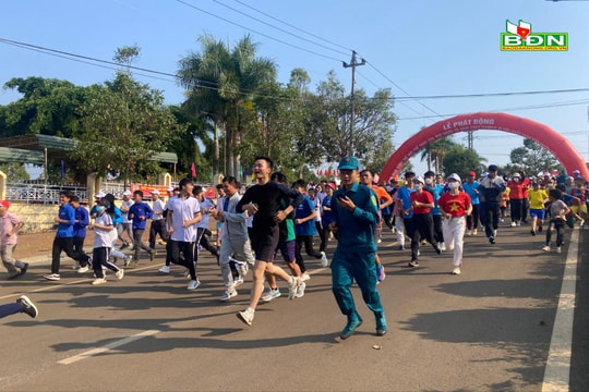 Đắk Glong phát động Tháng hoạt động thể dục thể thao toàn dân