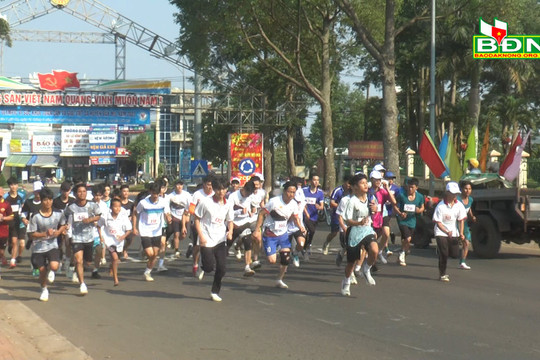 Ngày chạy Olympic và Giải việt dã huyện Đắk Mil