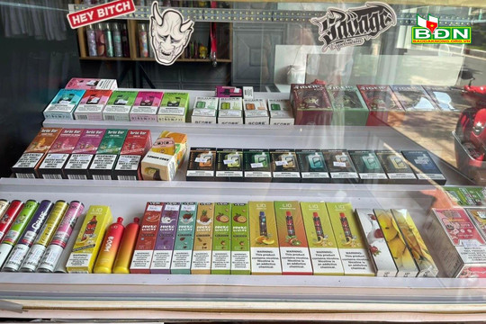 Gia Nghĩa phát hiện 1 cửa hàng kinh doanh thuốc lá điện tử trái phép