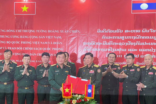 Đối thoại Chính sách Quốc phòng Việt Nam-Lào lần thứ 3