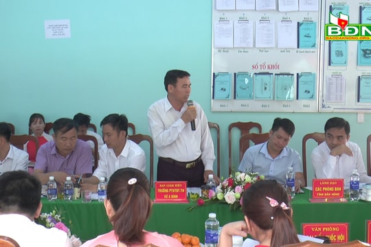 UBTV Quốc hội giám sát chuyên đề tại huyện Đắk Glong