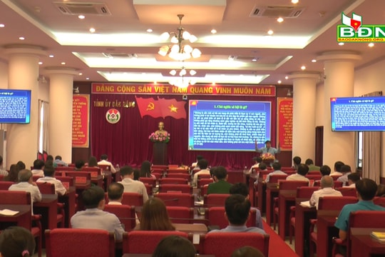 Sinh hoạt về nội dung tác phẩm của Tổng Bí thư Nguyễn Phú Trọng