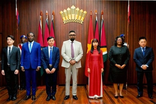 Guyana mong muốn tăng cường hợp tác với Việt Nam trong nhiều lĩnh vực