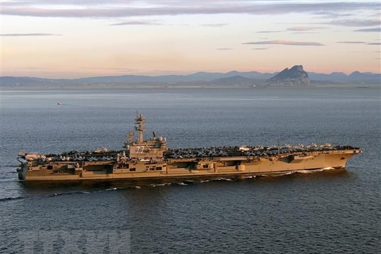 Mỹ gia hạn triển khai nhóm tàu sân bay tác chiến George H.W. Bush