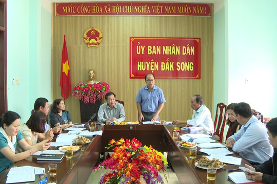 HĐND tỉnh Đắk Nông giám sát về nông nghiệp tại Đắk Song